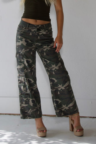Camo Cargo Jeans