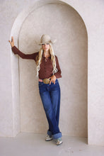 Button up Bodysuit-Brown