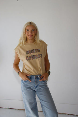 Howdy Cowboy Sweater Vest