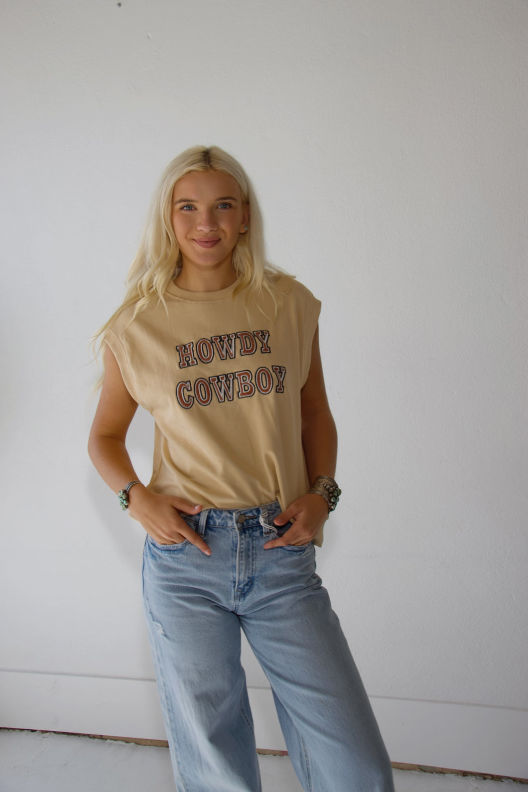 Howdy Cowboy Sweater Vest