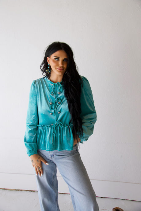 Concho’s and Bows Blouse