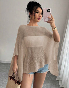 Net blouse/coverup