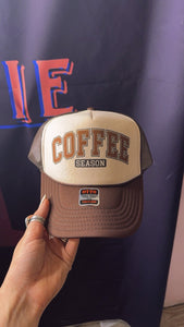 Coffee Season Trucker cap