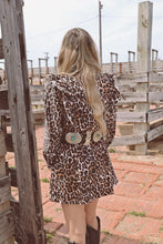 Leopard Babydoll dress