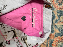 Western print pj top/blouse