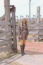 Leopard Babydoll dress