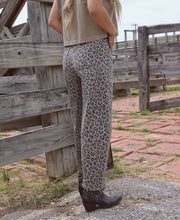 Leopard Barrel Jeans