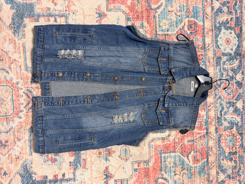 Denim vest