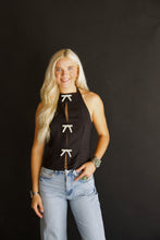 Rhinestone Halter Top