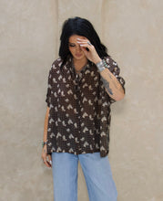 Western Grid Blouse