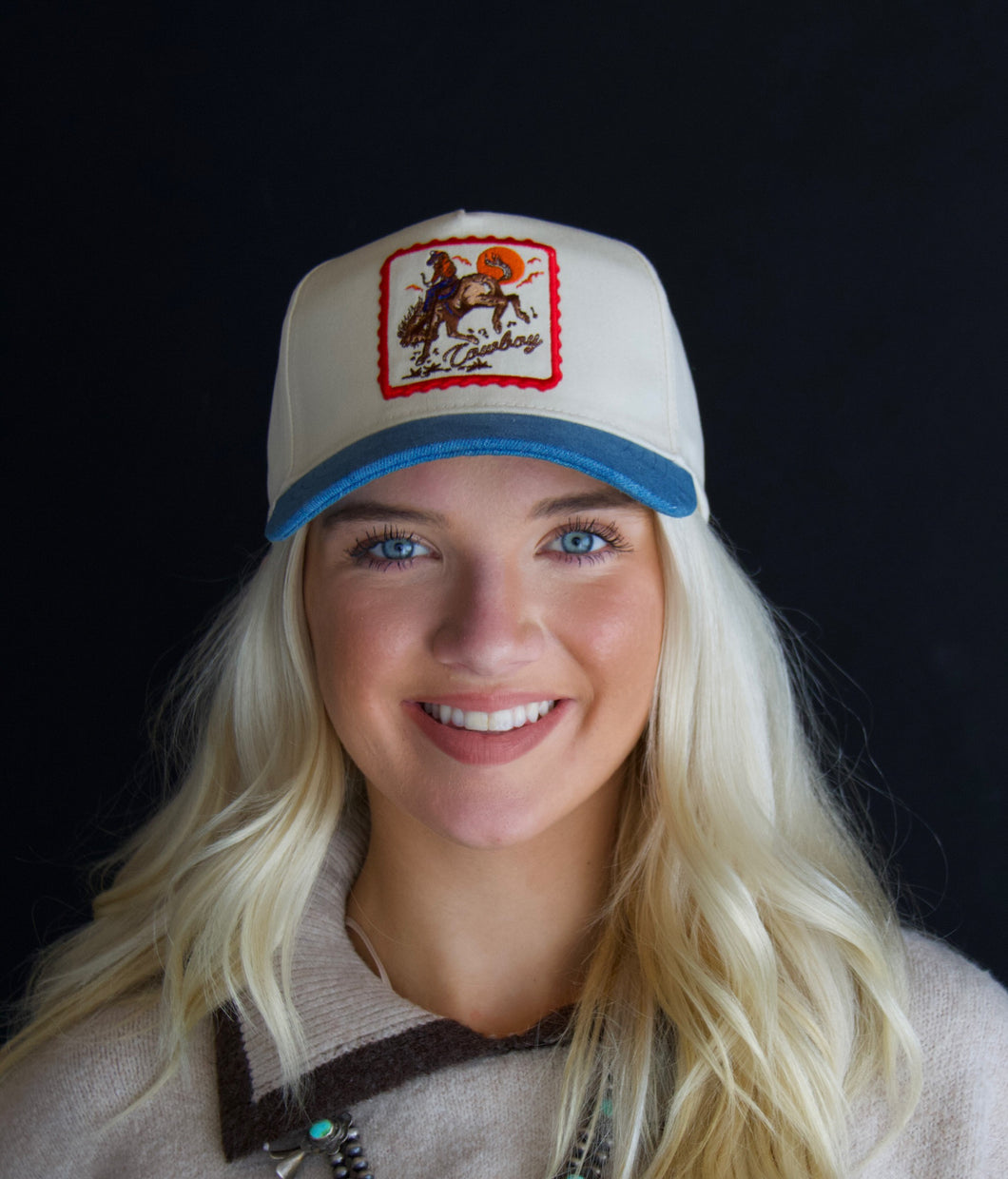 Cowboy Two-Tone Cap