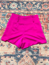 Stretchy pink shorts