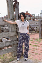 Navy Lassoer Pant