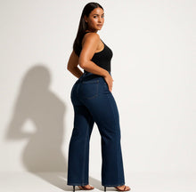 Valvari mid rise dark wash jeans