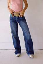Dark wash Trouser Jeans