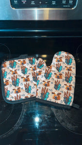 Oven mitt set