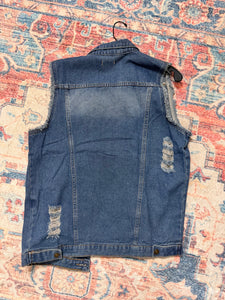 Denim vest
