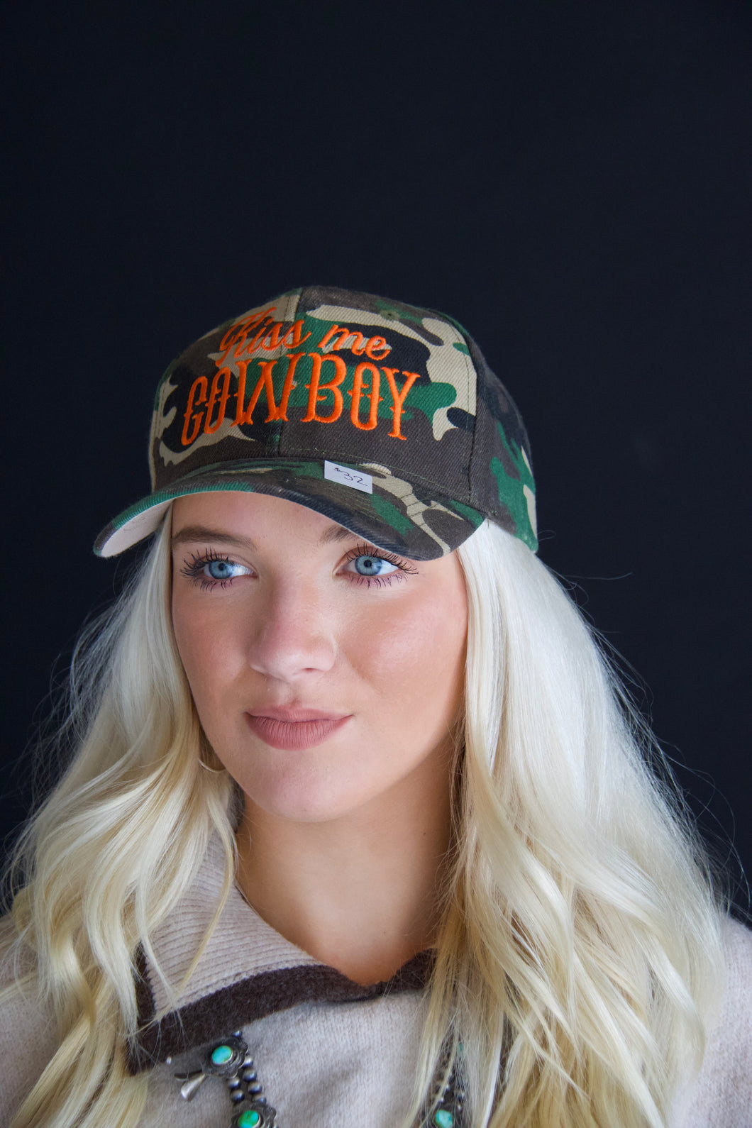 Kiss me Cowboy Cap