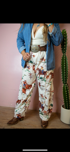 Curvy girls Cowgirl pants