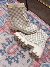 Checkered Army Boots