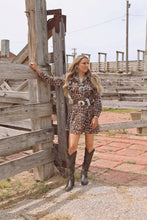 Leopard Babydoll dress
