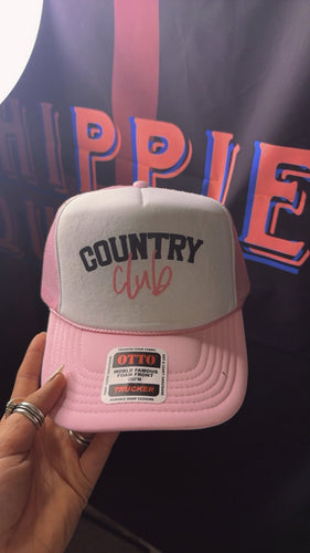 Country club Trucker cap