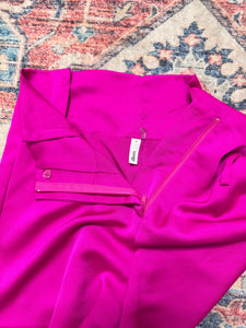 Stretchy pink shorts
