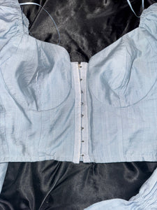 Peach love blouse