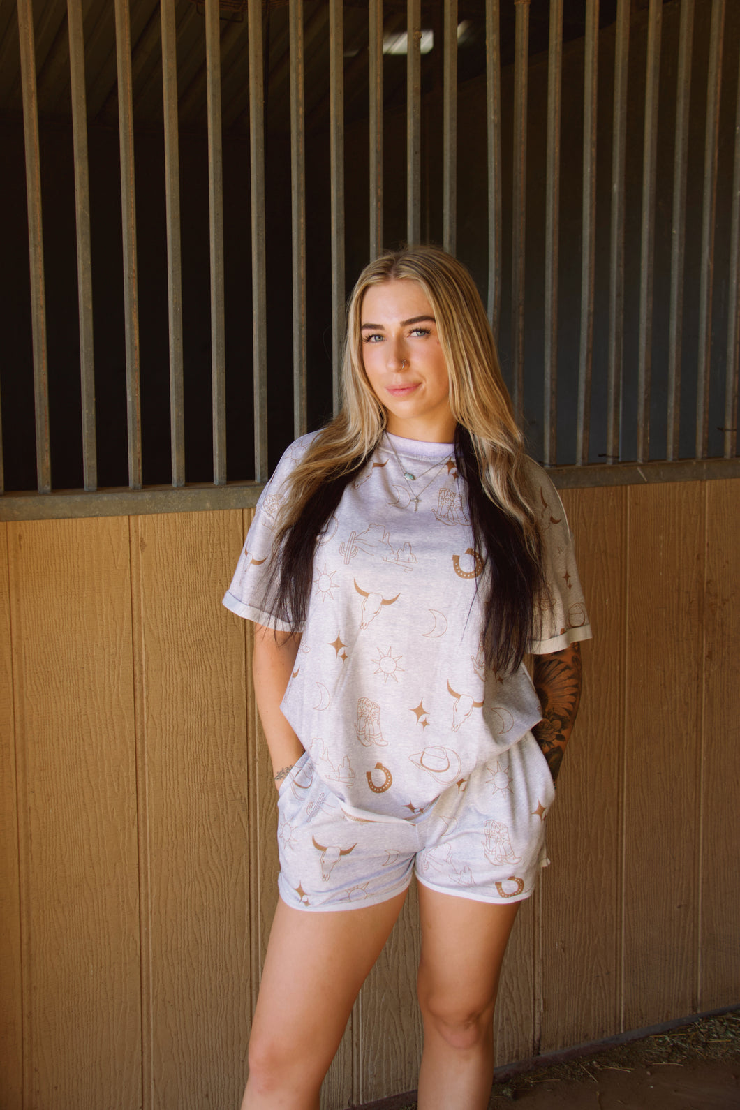 Cowgirl Loungin set