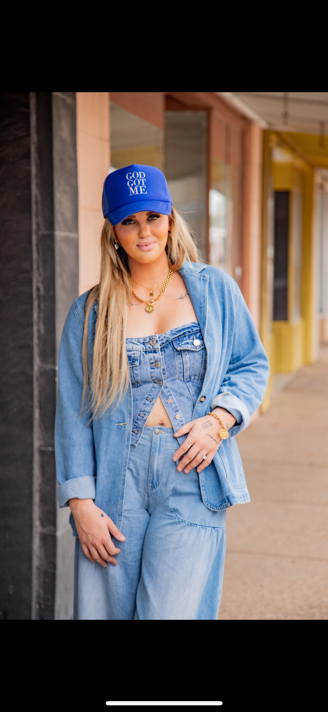 Denim Blazer