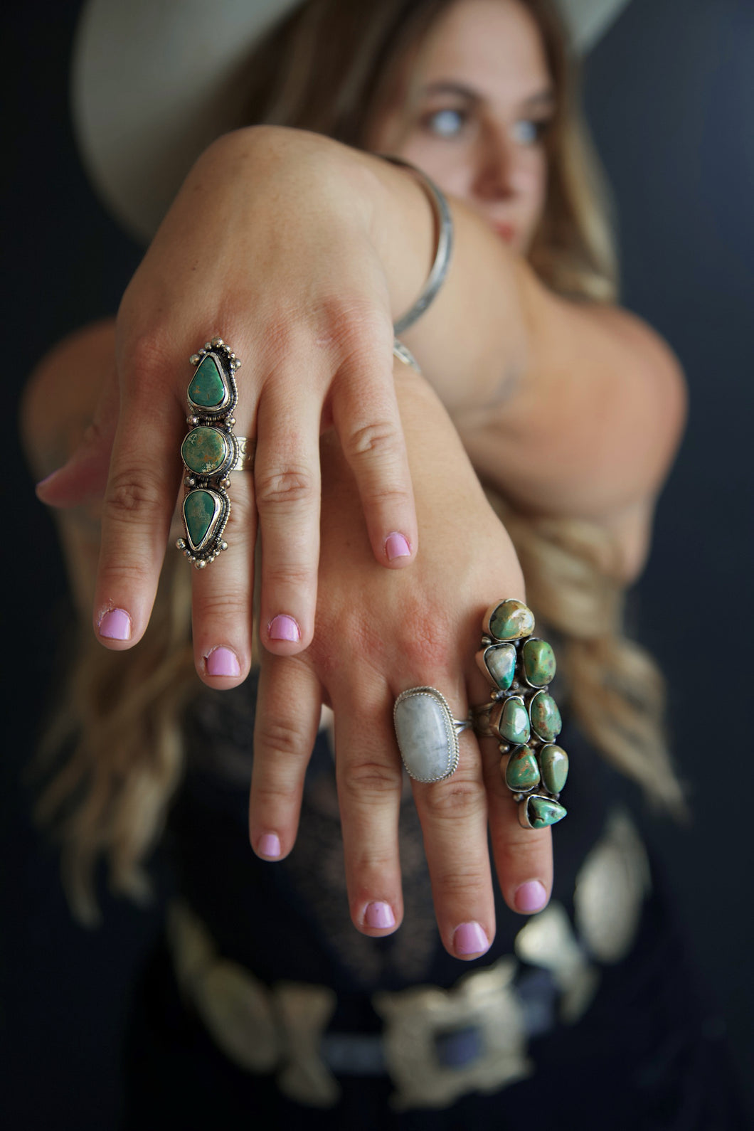 Turquoise rings