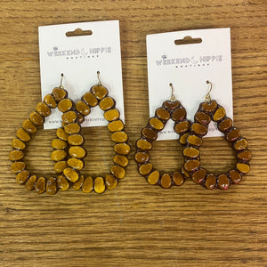 Ravena Earrings (Mustard)